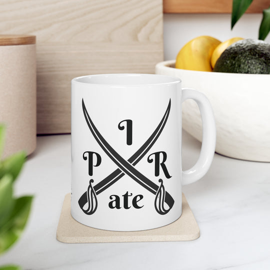 Pirate Cutlass Ceramic Mug 11oz