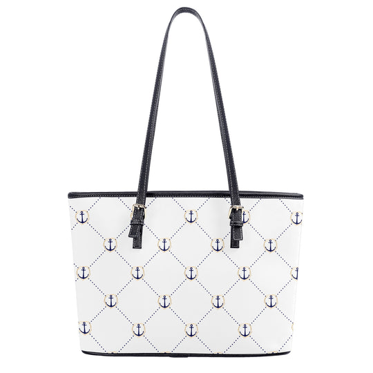 Anchors Away Leather Tote Bags