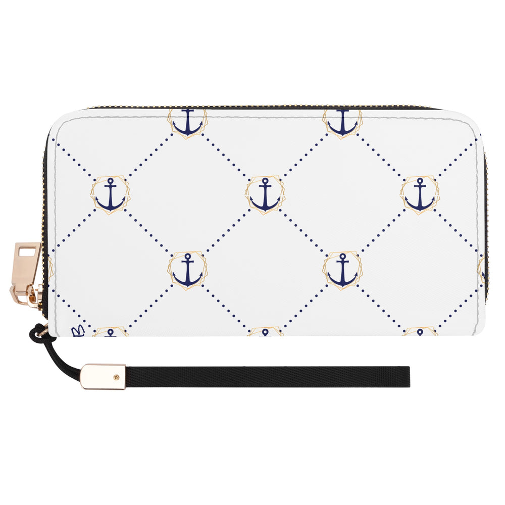 Anchors Away Casual Clutch Wallet