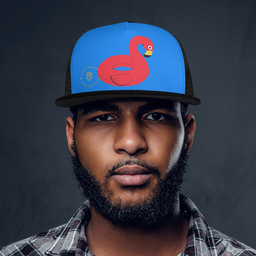 Flamingo Float Trucker Hat