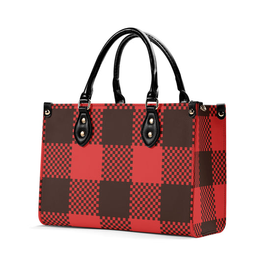Big Checkered Handbag
