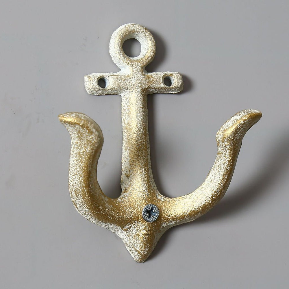 wrought iron anchor wall hook