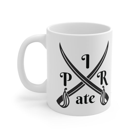 Pirate Cutlass Ceramic Mug 11oz