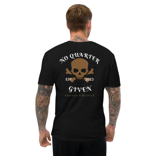 No Quarter Given T-shirt Back Print