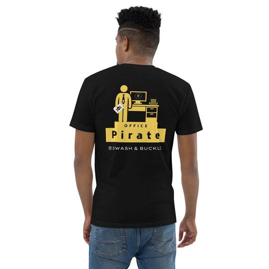 Office Pirate T-Shirt Back Print