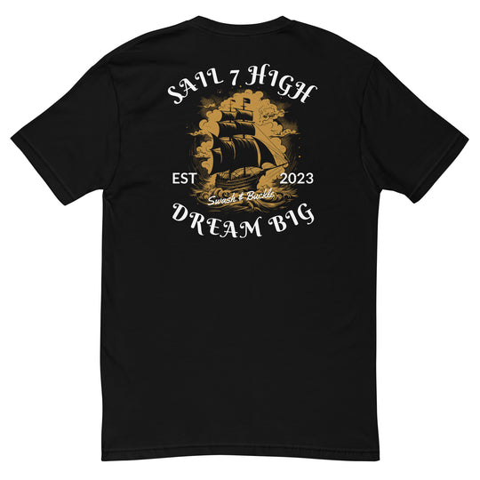 Sail 7 High T-shirt Back & Front Print
