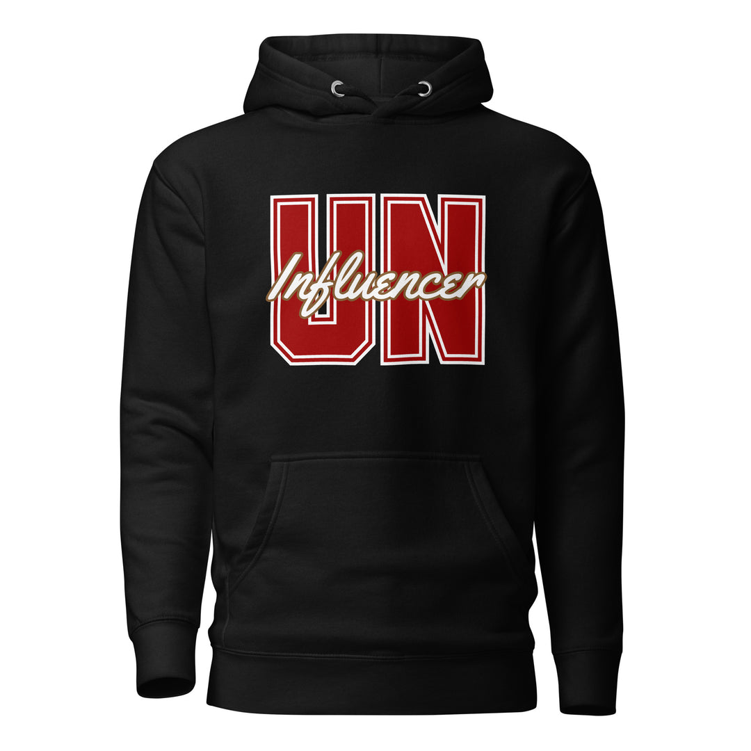 Un Influencer Red Letter Hoodie