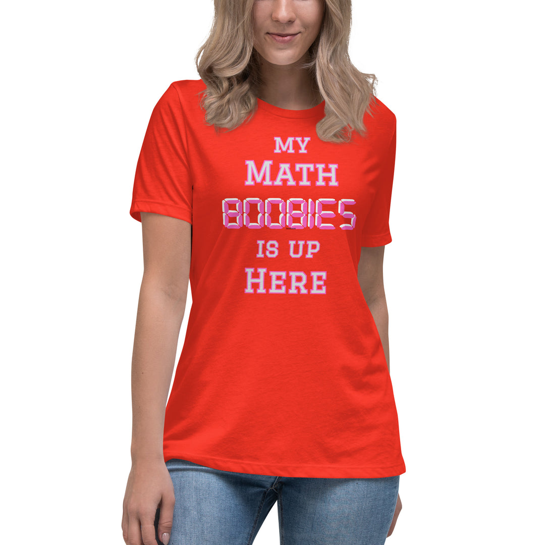 Math is Up Here Women's Relaxed T-Shirt