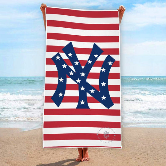 New York Beach Towel