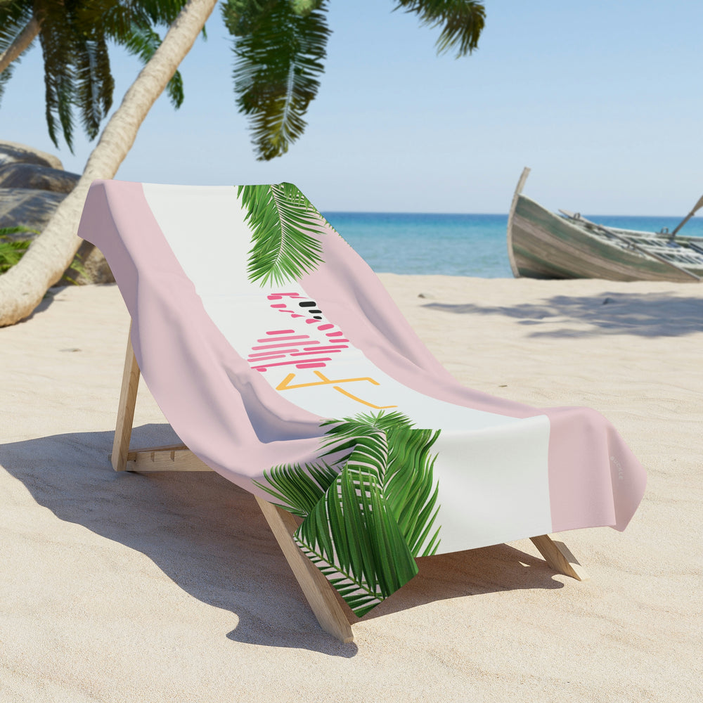 Flamingo Resort Beach Towel