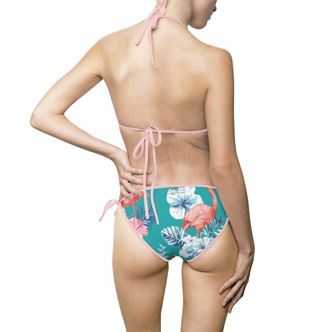 Tropical Flamingo Bikini Swimsuit