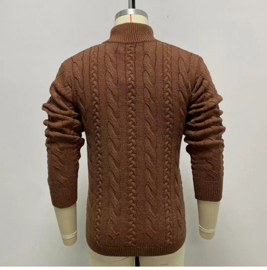 Long Sleeve Double Breasted Cardigan Sweater