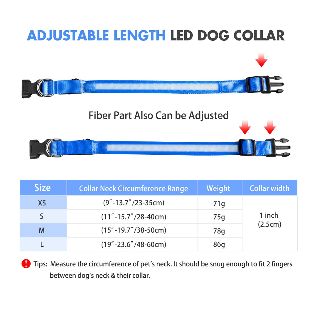 MASBRILL Luminous Dog Collar