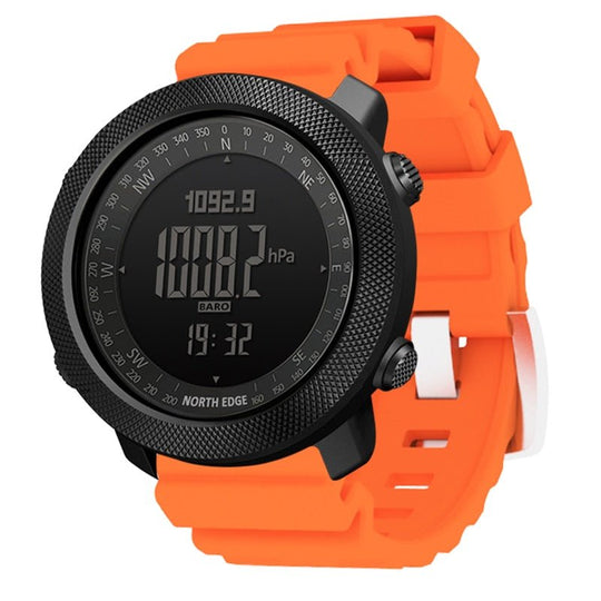 NORTH EDGE Altimeter Barometer Compass Men Digital Watches Sports Running Clock Climbing Hiking Wristwatches Waterproof 50M