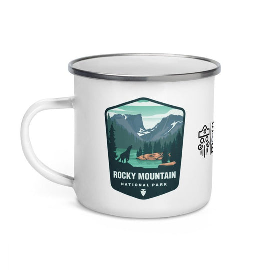Rocky Mountain Enamel Mug