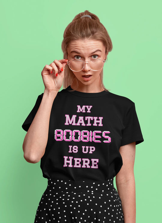 Math is Up Here Women's Relaxed T-Shirt