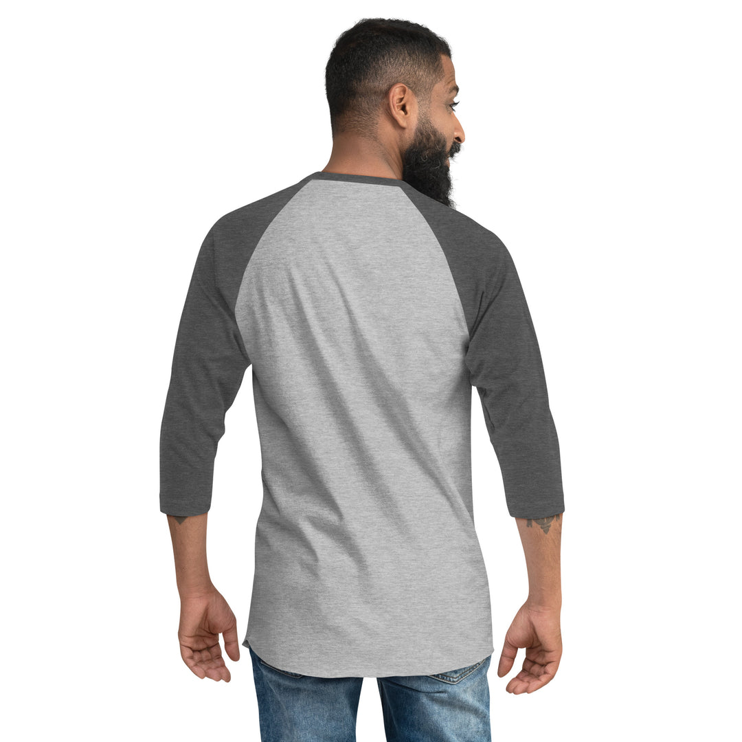3/4 Bison sleeve raglan shirt